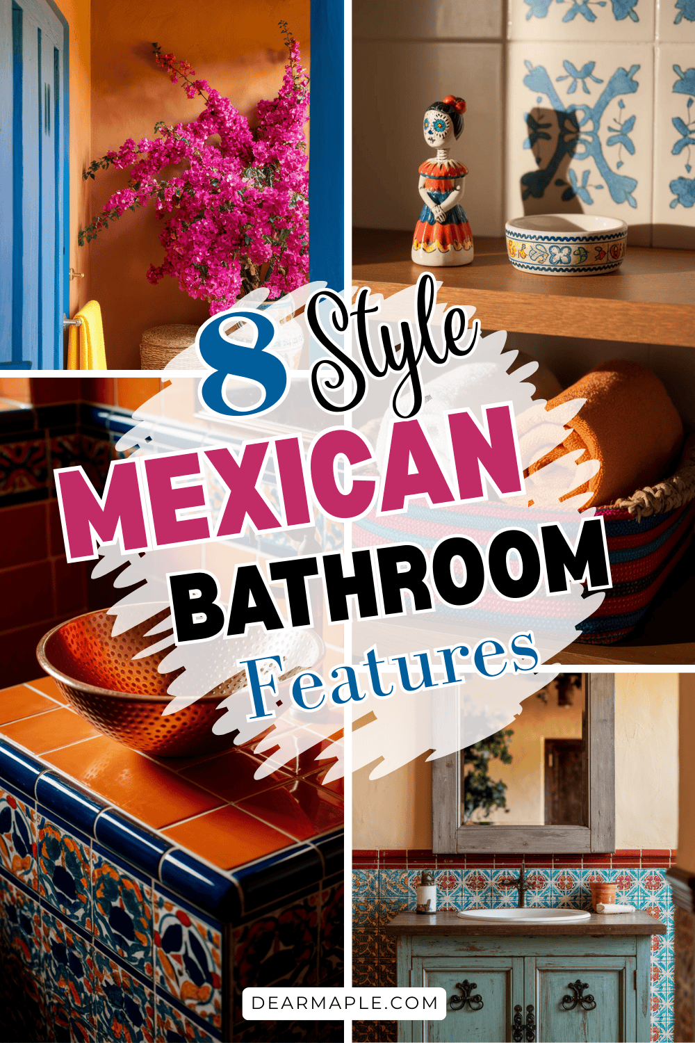 Mexican bathroom style