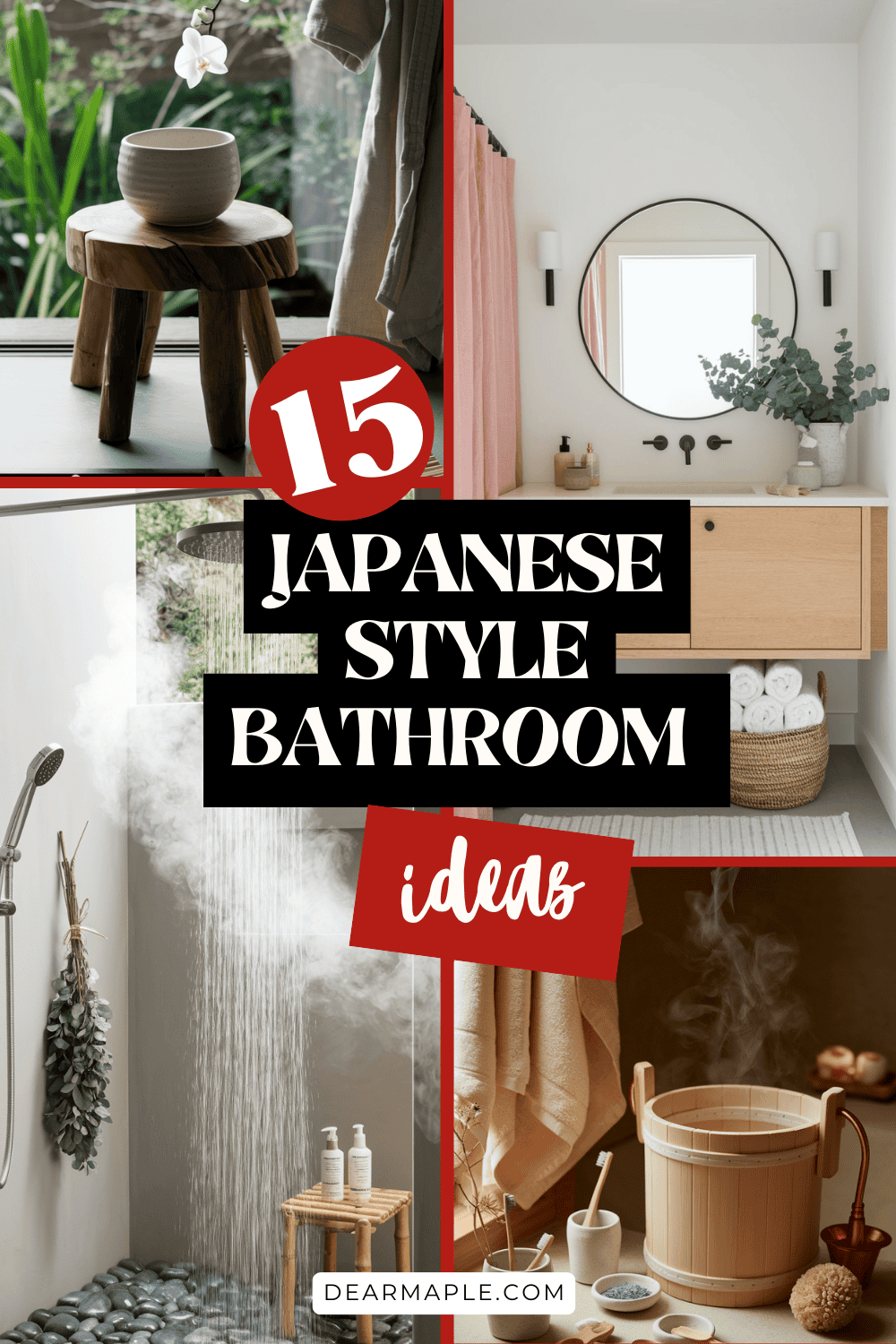 Japanese Style Bathroom Ideas