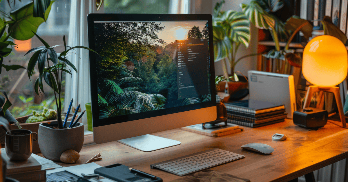 small home office