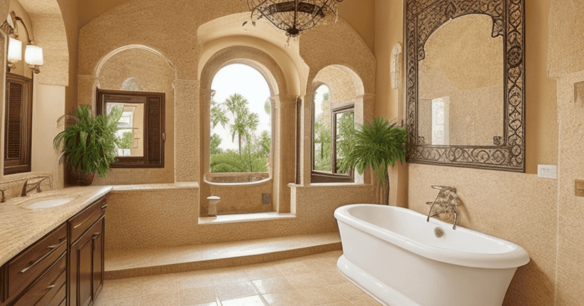 Mediterranean Style Bathrooms