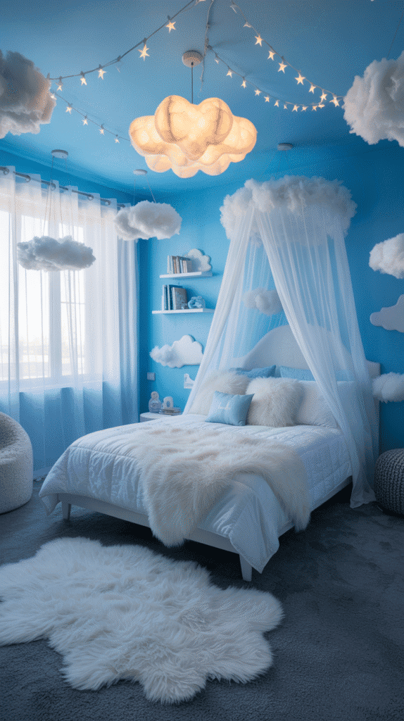 teen girl bedroom ideas blue