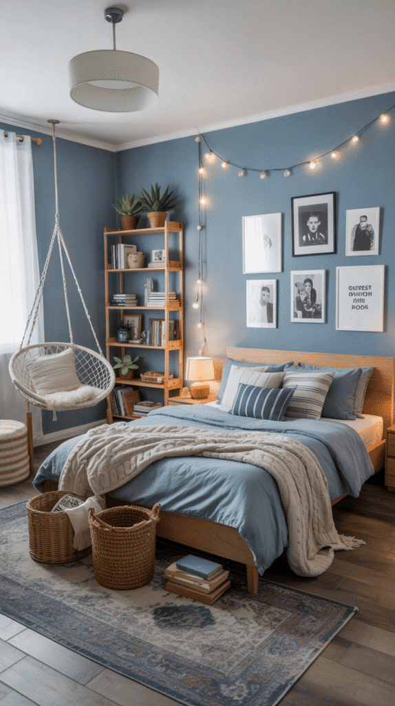 teen girl bedroom ideas blue