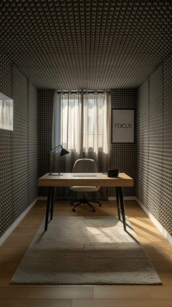 Personal decoration for stylish and motivating Basement Office Ideas
