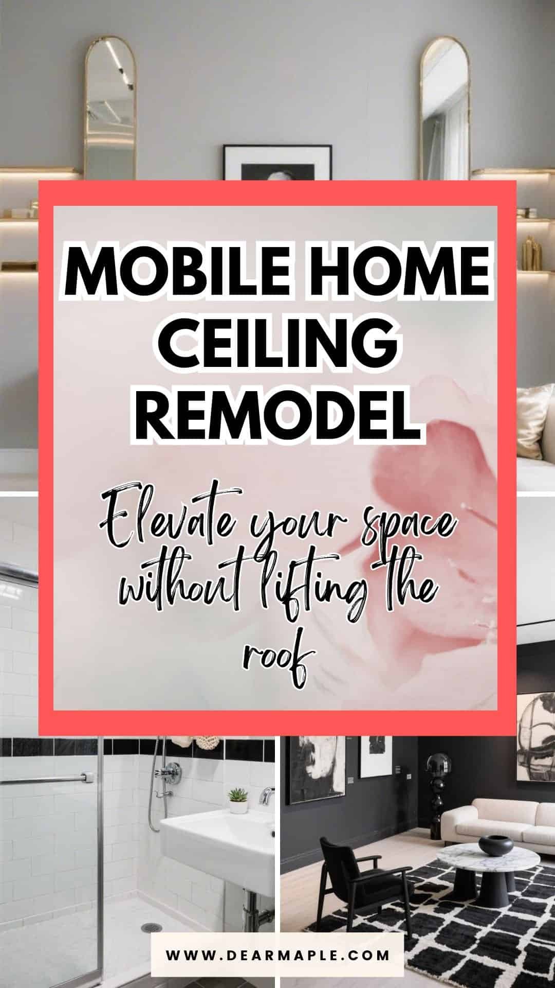 Mobile Home Ceiling Remodel