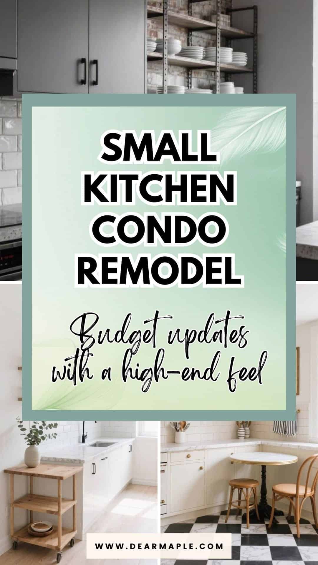 small condo kitchen remodel