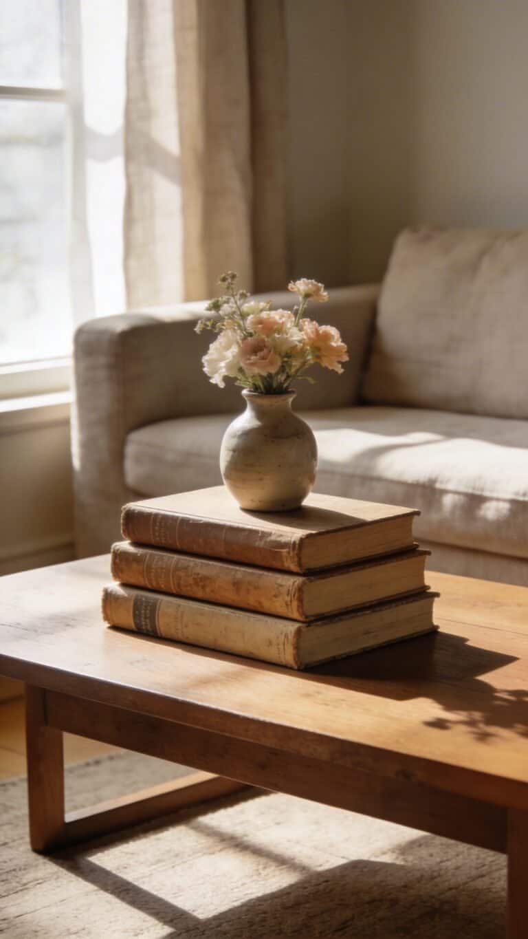 10 Stacked Book Centerpiece Ideas for Effortless Table Styling