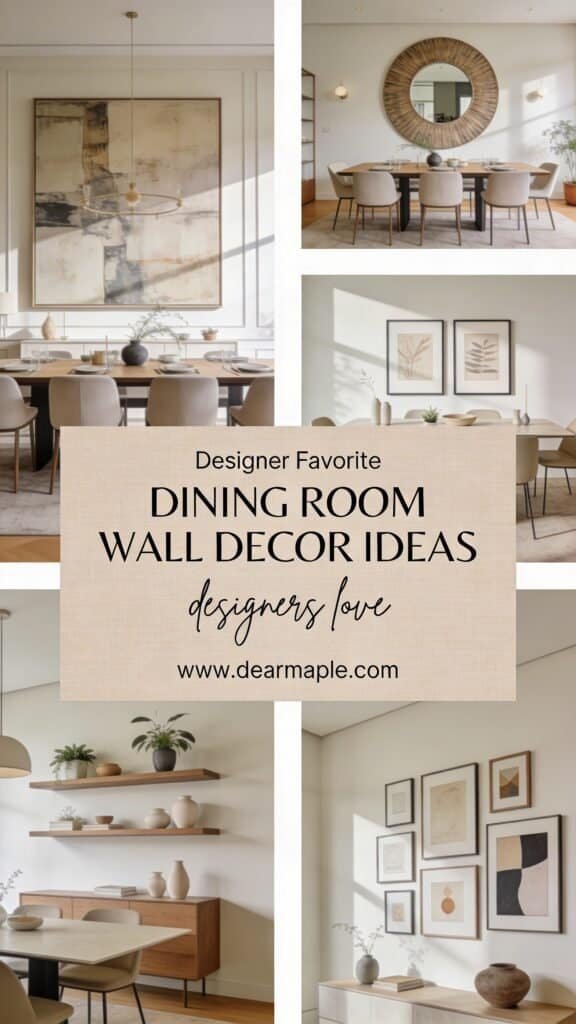 dining room wall decor